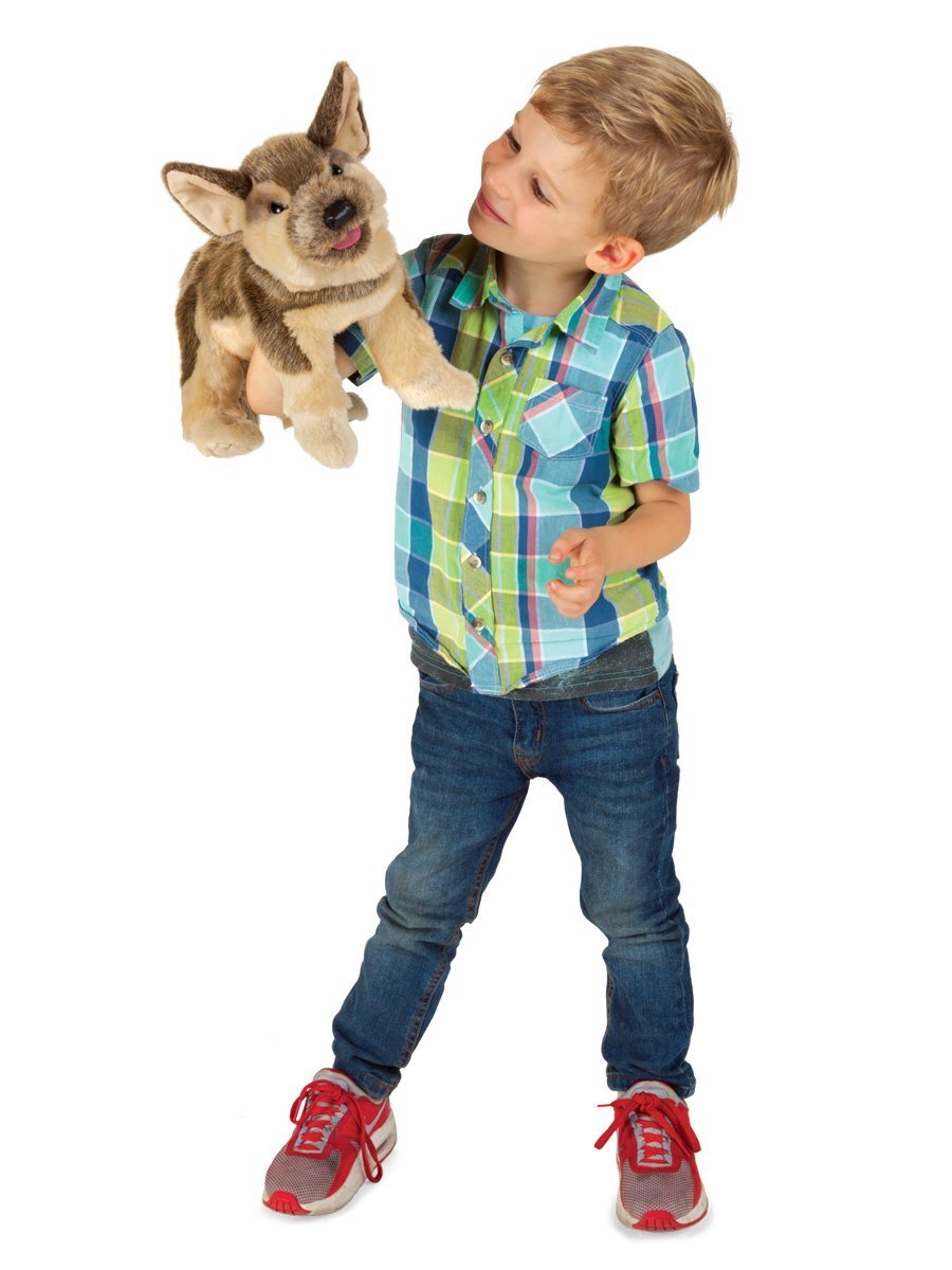 Folkmanis German Shepherd Puppy Hand Puppet