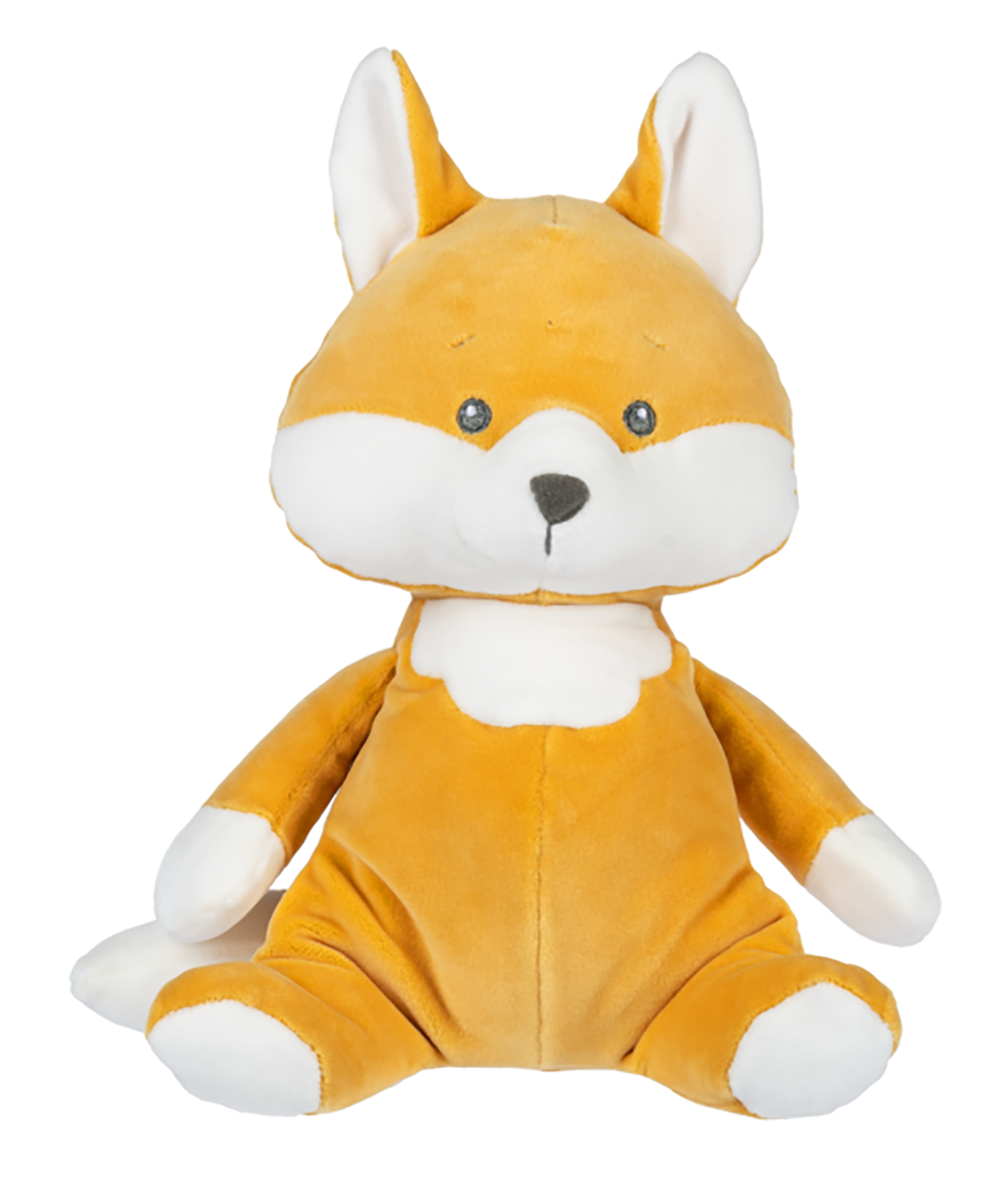 Baby Ganz Cuddle-Me Fox with Rattle Plush Stuffed Animal Toy, 9"