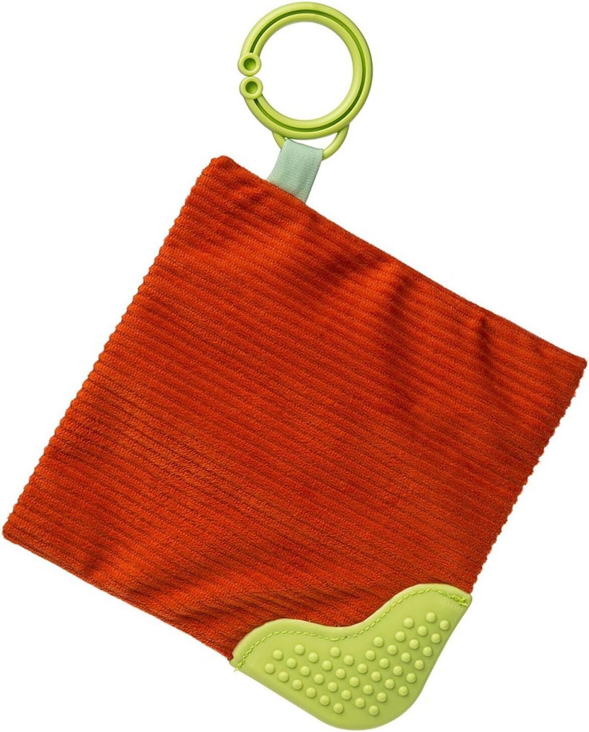 Mary Meyer Fairyland Forest Crinkle Teether Toy, 6 x 6-Inches, Skippy Snail
