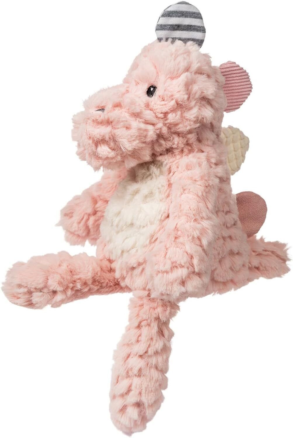 Mary Meyer Putty Nursery Stuffed Animal Soft Toy, 11", Blush Pink Stegosaurus