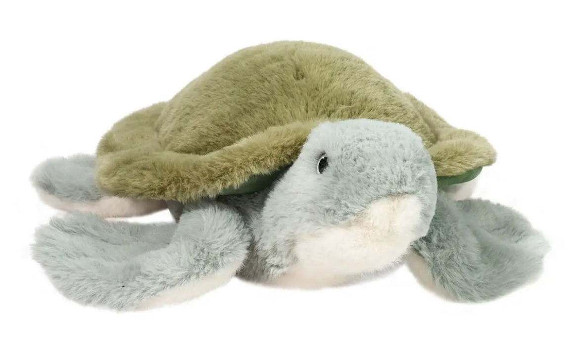 Douglas Sheldon DLux Sea Turtle Plush Stuffed Animal, 17" long