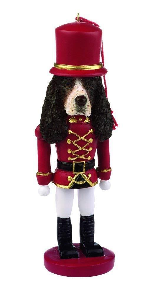 E&S Pets 35358-42 Springer Spaniel Nutcracker Soldier Dogs Ornament