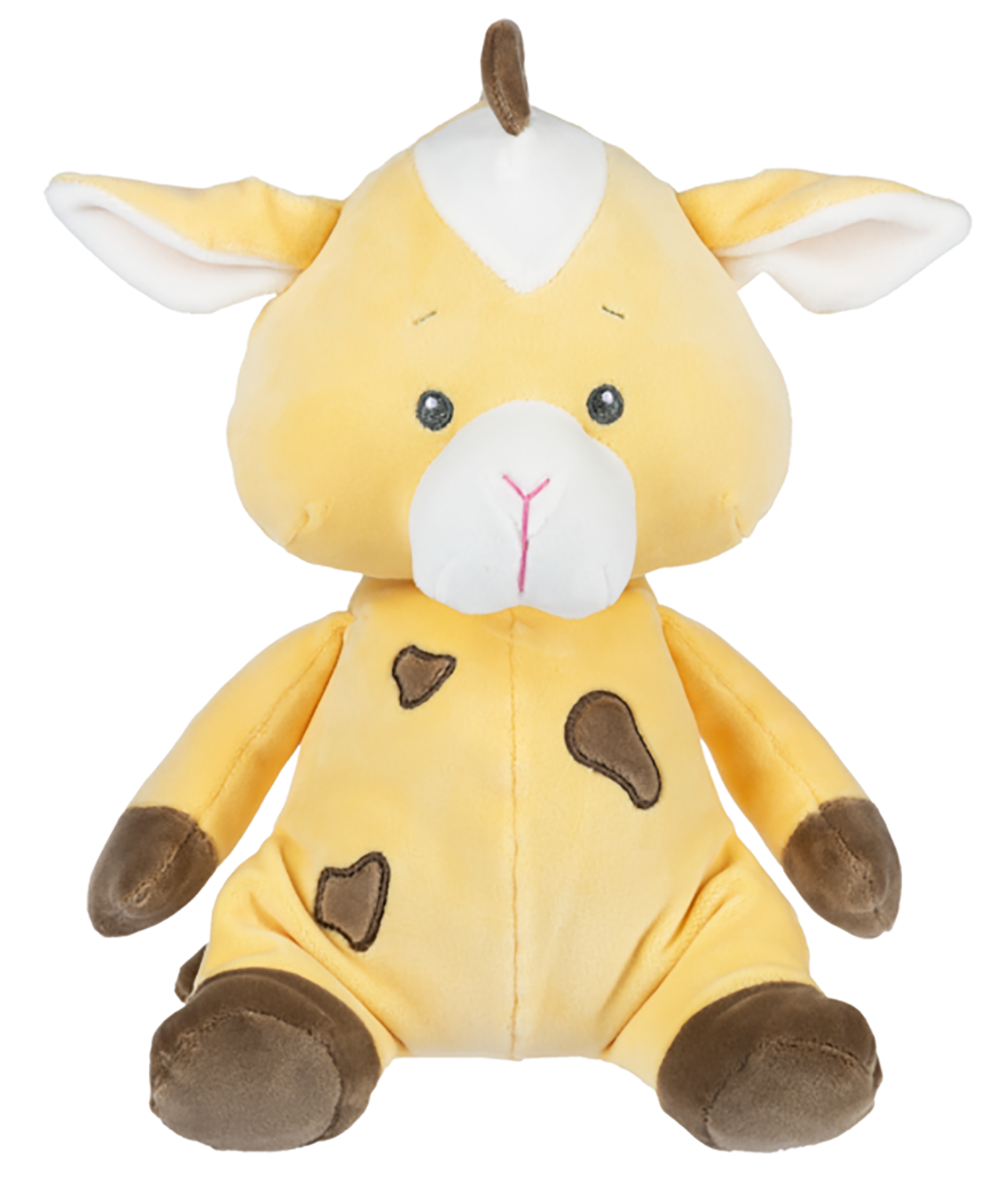 Baby Ganz Cuddle-Me Giraffe with Rattle Plush Stuffed Animal Toy, 9"