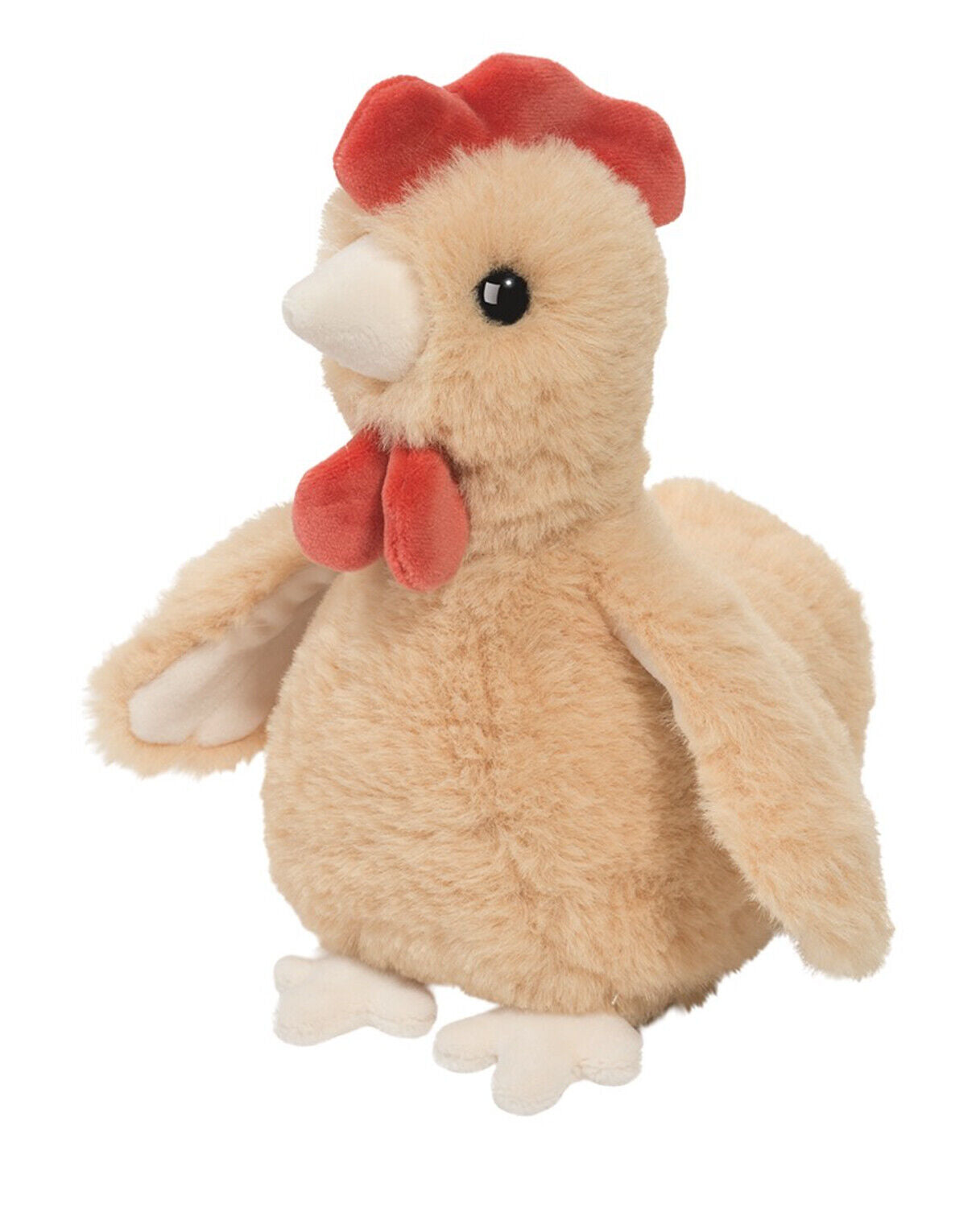 Douglas Rickie Mini Soft Gold Chicken Plush Stuffed Animal, 7" tall