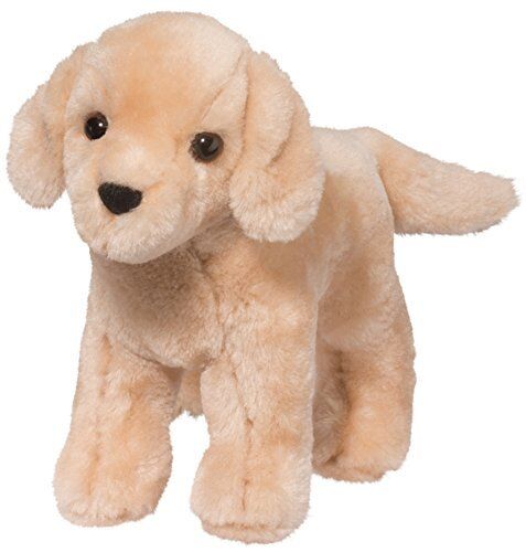 Douglas Toys Cornell Yellow Lab Plush Stuffed Animal Toy, 8"