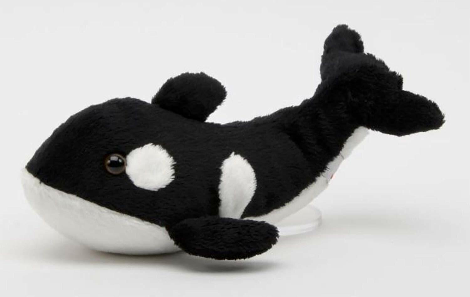 Unipak Plush Stuffed Animal Orca Whale, 8.5"