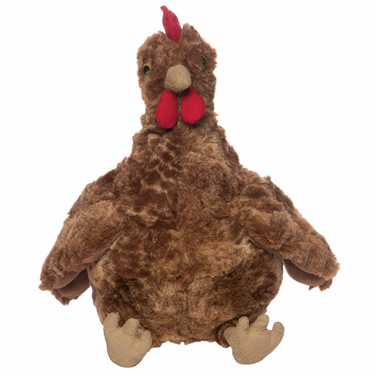 Manhattan Toy Megg Brown Chicken Stuffed Animal, 9"