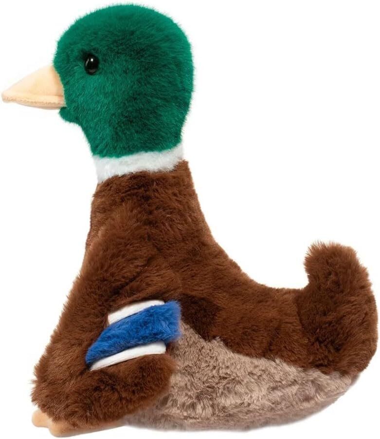Desie Mallard Duck Plush Stuffed Animal Toy, 10 inches