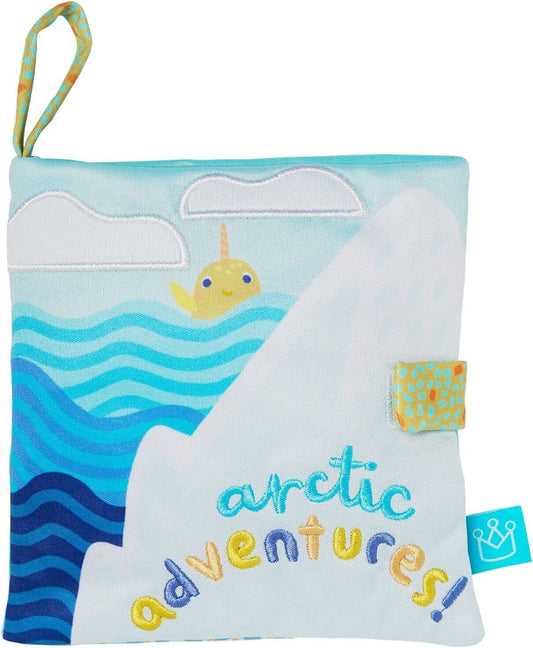 Manhattan Toy Arctic Adventure Soft Bath Time Activity Book for Infants Toddlers