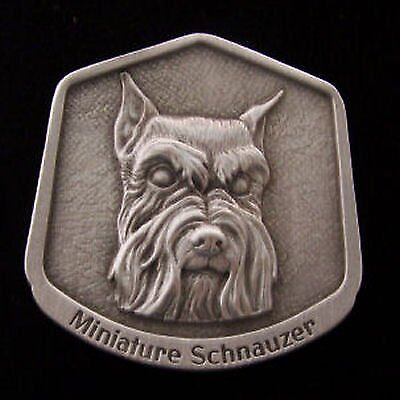 Miniature Schnauzer Fine Pewter Dog Breed Ornament