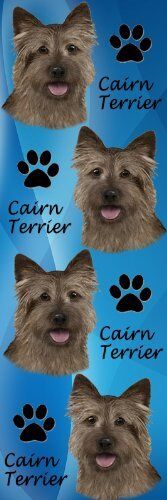 E&S Pets BM-9 Dog Bookmark Cairn Terrier