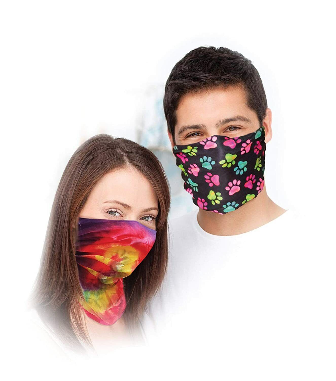 Spoontiques Yoga Symbols Hair and Face Wrap