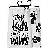 Primitives By Kathy Kitchen (One) Towel - "My Kids Have Paws"