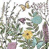 Paperproducts Design 1252375 Kensington Garden Beverage Napkins Paper