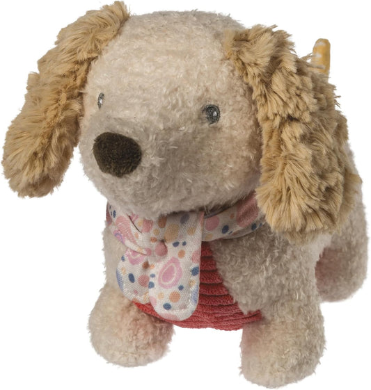 Mary Meyer Stuffed Animal Huggable Plush Soft Toy, 10-In, Tan Dancing Dachshund