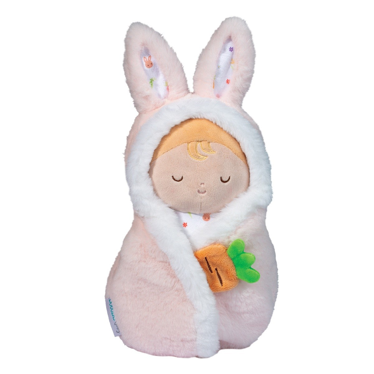 Douglas Baby Pink Garden Baby Bunny Hug Soft Doll Plush Stuffed, 10 inch