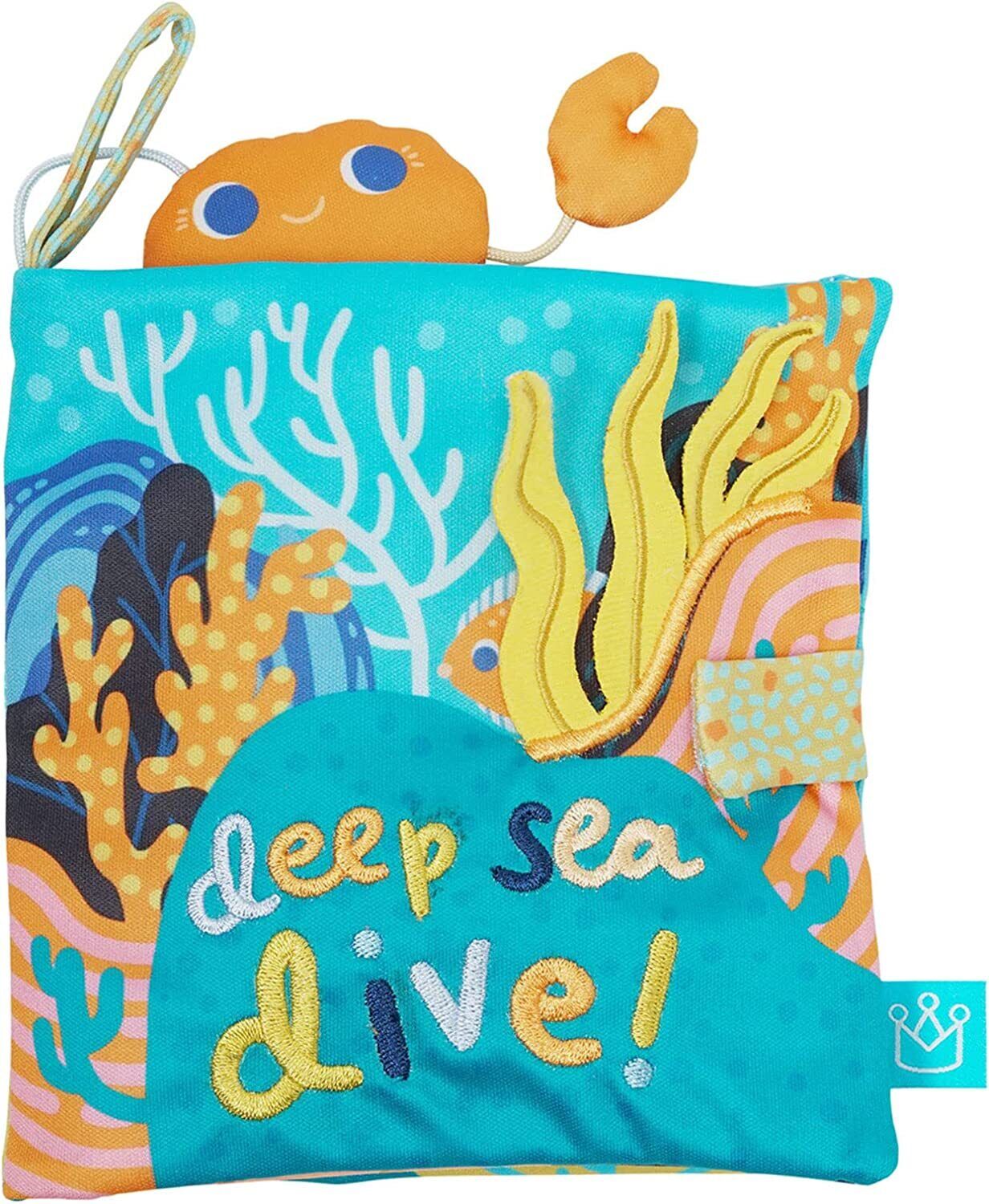 Manhattan Toy Deep Sea Dive Bath Time Activity Book for Infants and Toddlers