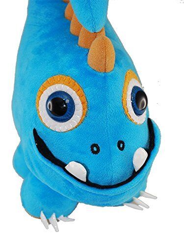 Explorer's Playground Horndribbles Plush - Hux Blue Monster 15" Stuffed Animal