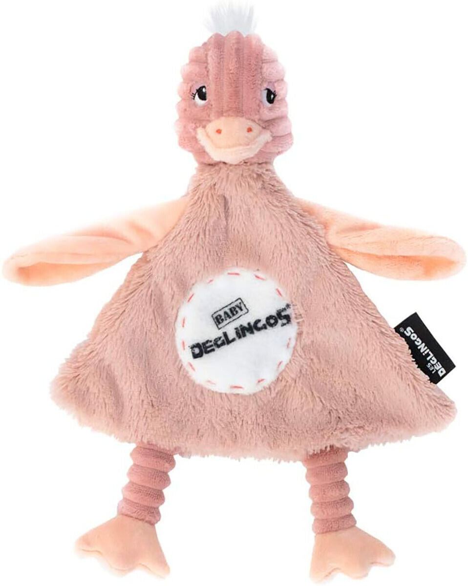Deglingos Baby Pomelos - Ostrich Comforter Blankie Plush Toy