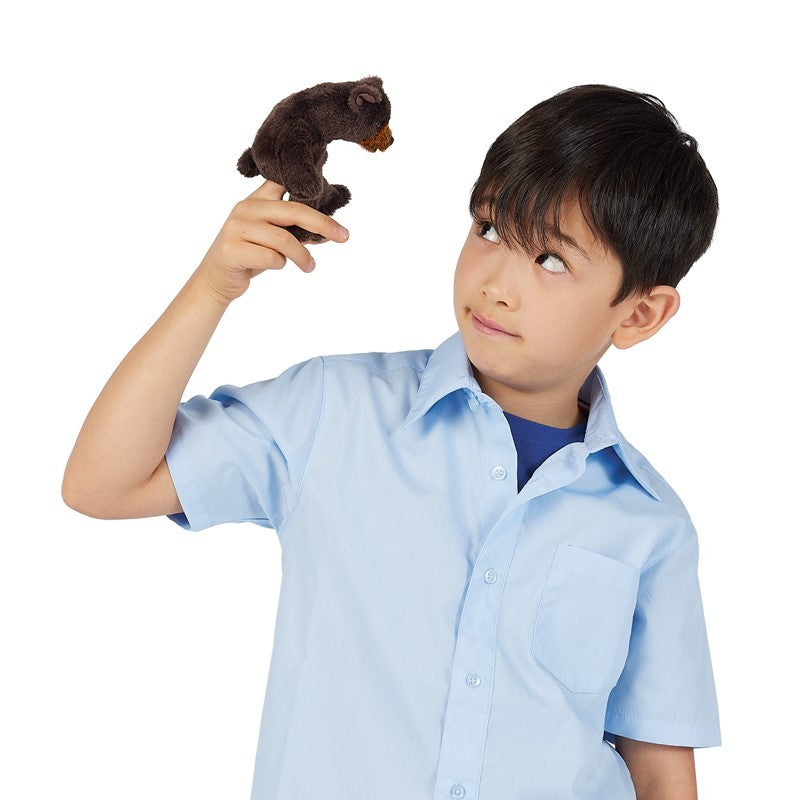 Folkmanis Mini Sitting Bear Finger Puppet