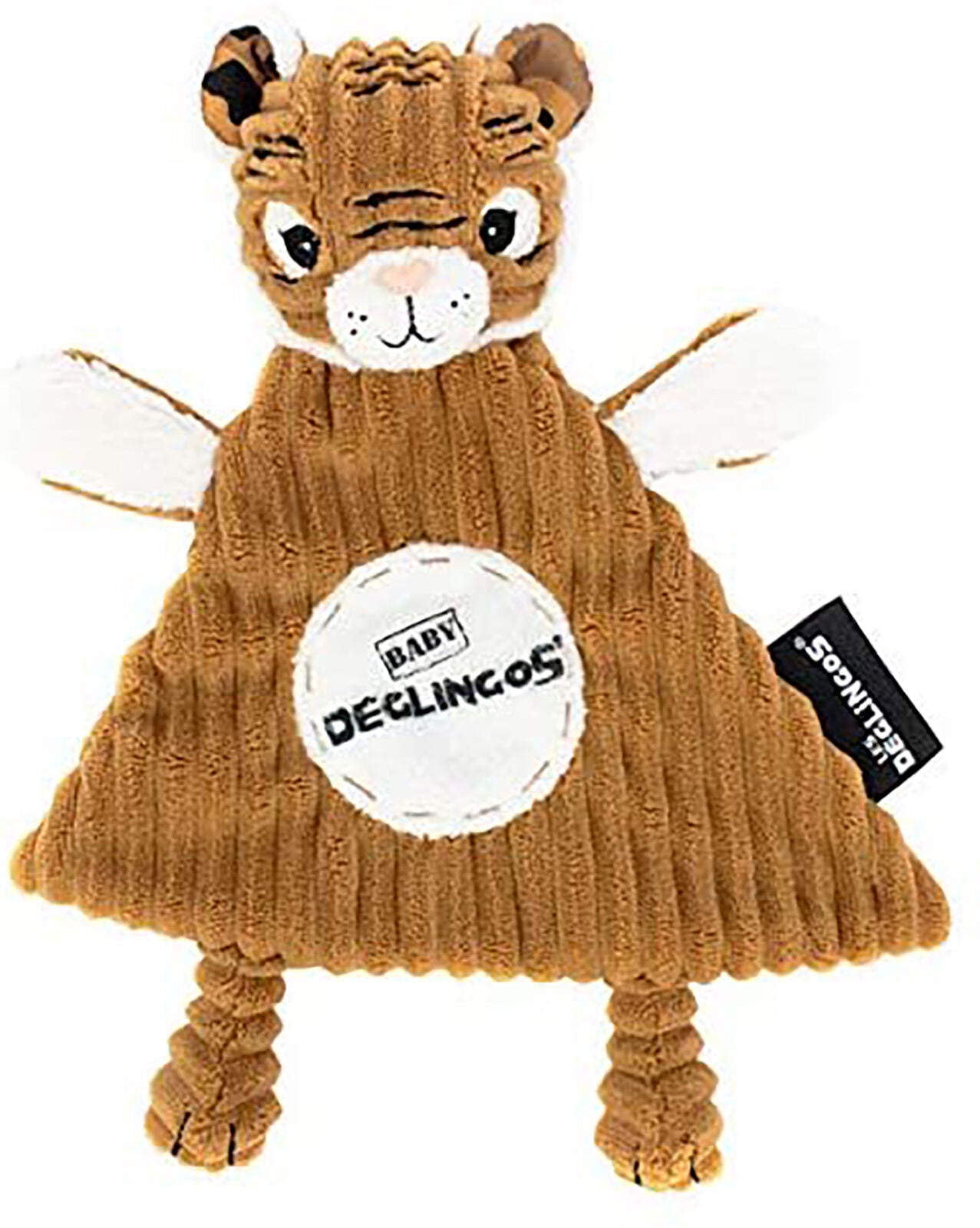 Deglingos Baby Speculos - Tiger Comforter Blankie Plush Toy