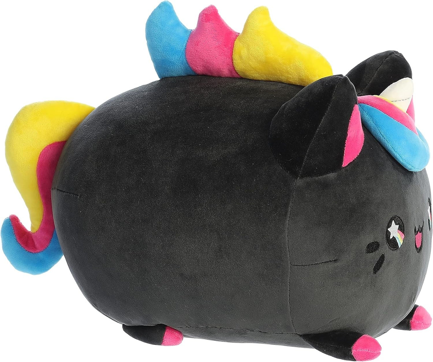 Aurora® Enchanting Tasty Peach® Ink Drop Unicorn Meowchi Stuffed Animal, 16 in