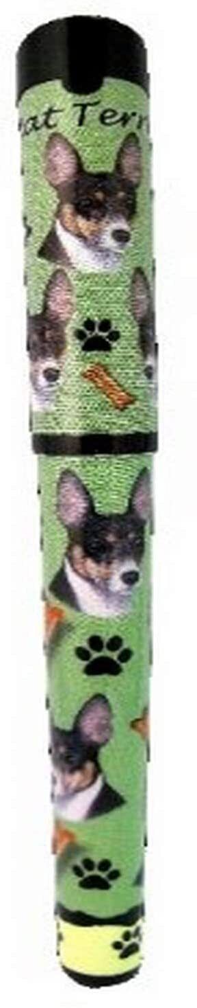 E&S Pets Rat Terrier Pen Easy Glide Gel Pen, Refillable with A Perfect Grip