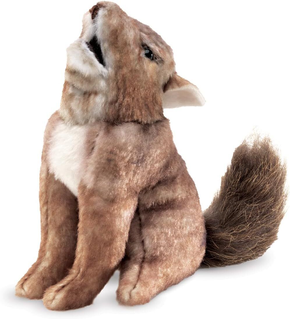 Folkmanis Mini Coyote Finger Puppet