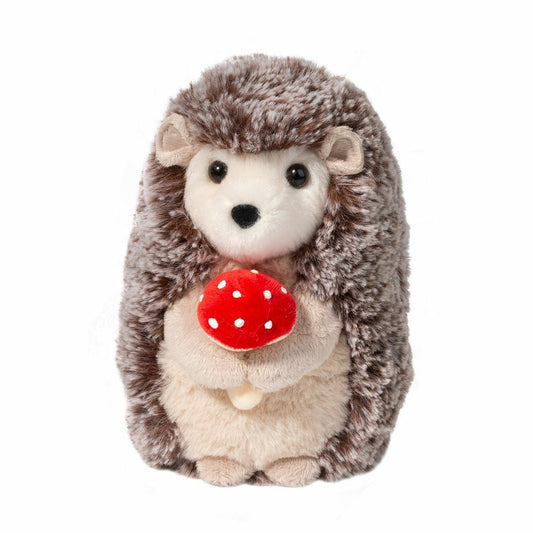 Douglas Stuey Hedgehog with Mushroom Plush Stuffed Animal, 6.5"