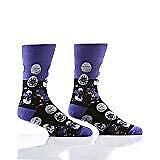 Yo Sox Men's Crew Sock, Hatching Dinosaurs Fits Shoe Size 7-12.