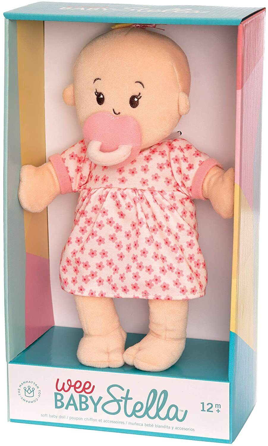 Manhattan Toy Wee Baby Stella Peach 12" Soft Baby Doll