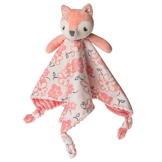 Mary Meyer Stuffed Animal Lovey Security Blanket, 13 x 13", Sweet-n-Sassy Fox