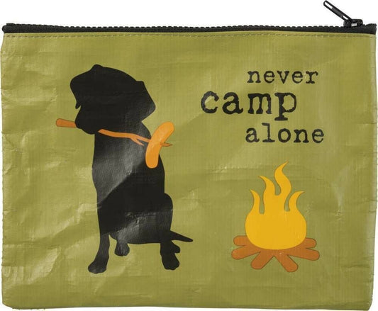 Primitives by Kathy Zipper Pouch - Never Camp Alone