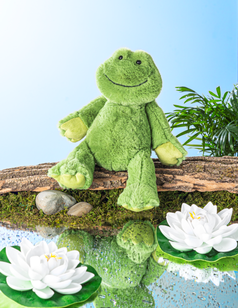 Ganz Frederic Frog Floppy Plush Stuffed Animal Toy, 12"