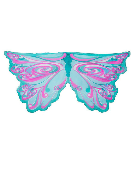 Douglas Dreamy Dress-ups Fanciful Fabric Wings - Green Fairy Rainbow