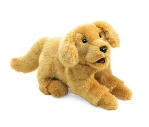 Folkmanis Golden Retriever Puppy Hand Puppet