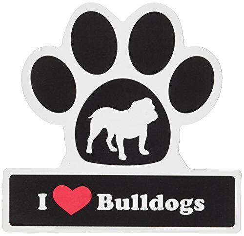 LittleGifts Bulldog Paw Car Magnet