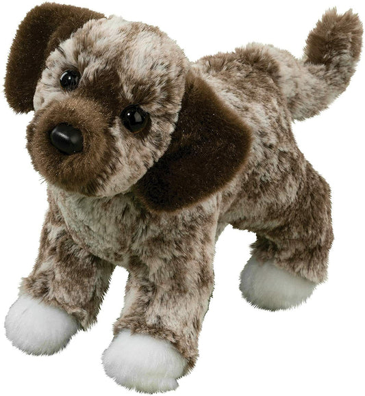 Douglas Spud Brown Mixed Breed Mutt Rescue Dog Plush Stuffed Animal, 7"