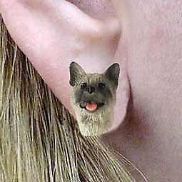 Conversation Concepts Akita Gray Earrings Post