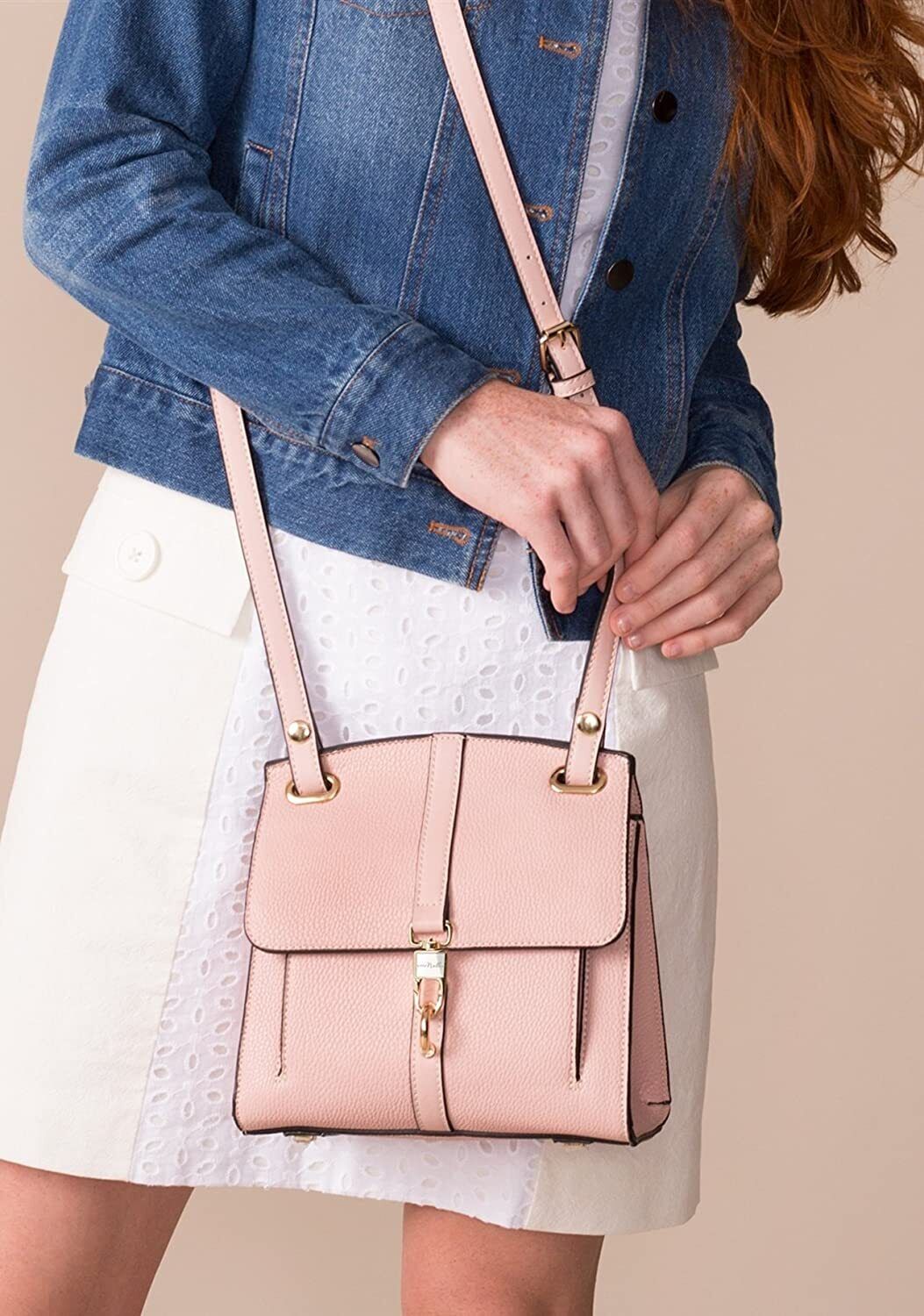 Simply Noelle Cobblestone Crossbody (Light Denim)