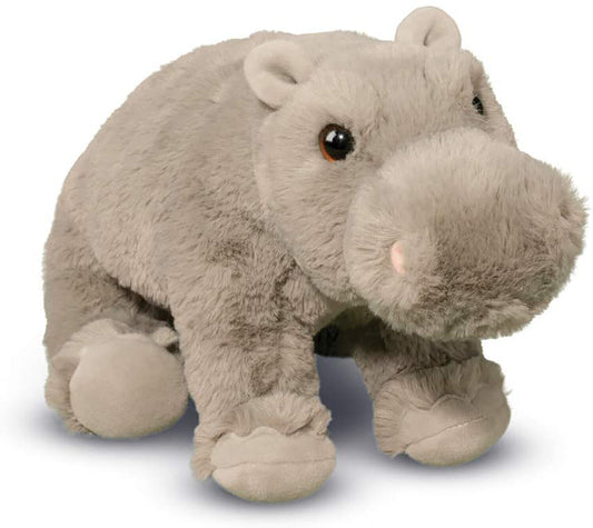 Douglas Hollie Hippo Softie Plush Stuffed Animal, 11"