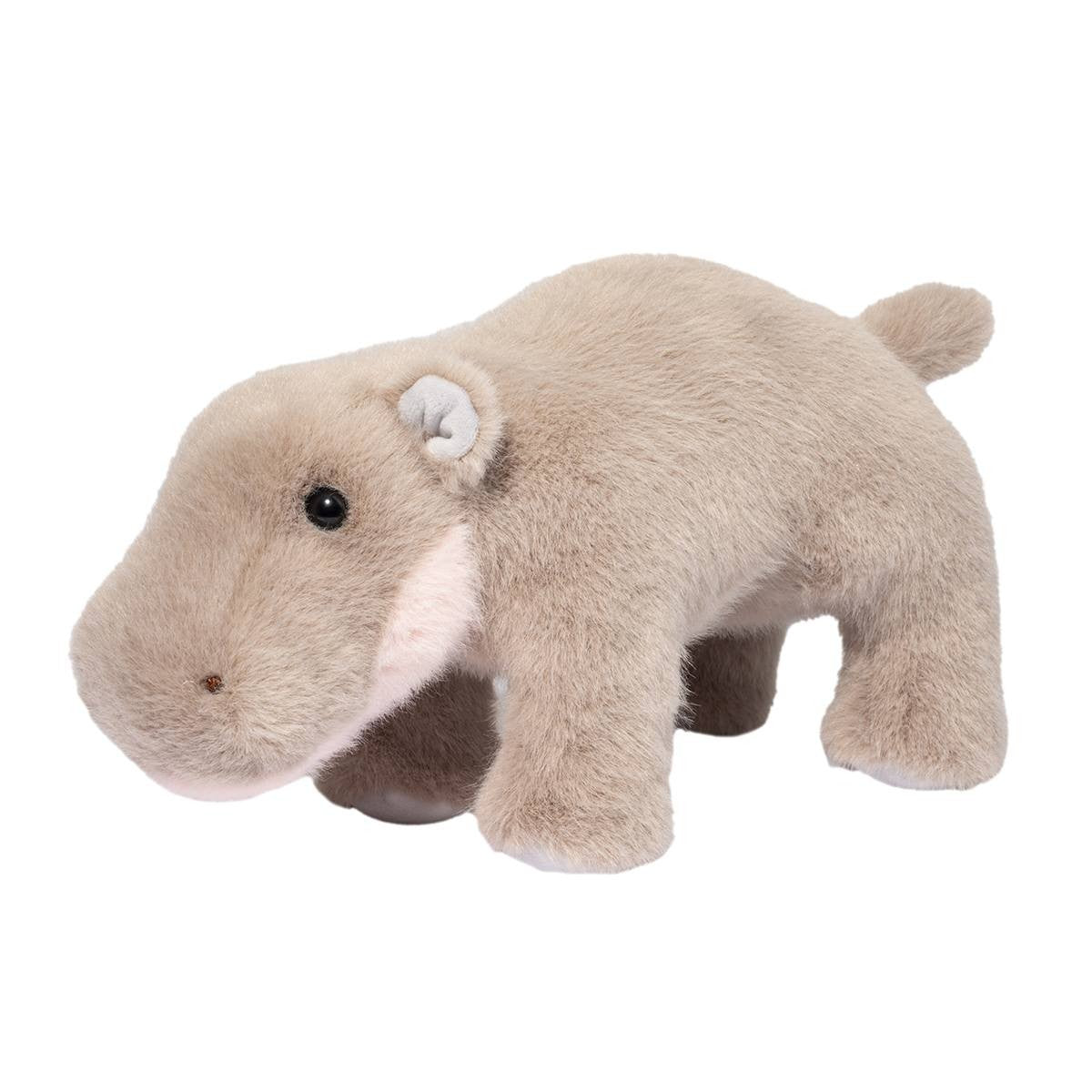 Douglas Toys Nibbles Pygmy Hippo Plush Stuffed Animal Toy, 9" long
