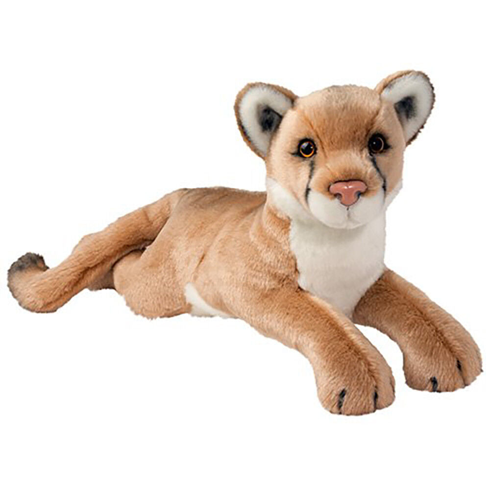 Douglas Cuddle Toys Kelso Cougar Mountain Lion Stuffed Animal 20"