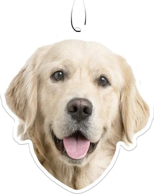 Spoontiques Golden Retriever Air Freshener (3-Pack)