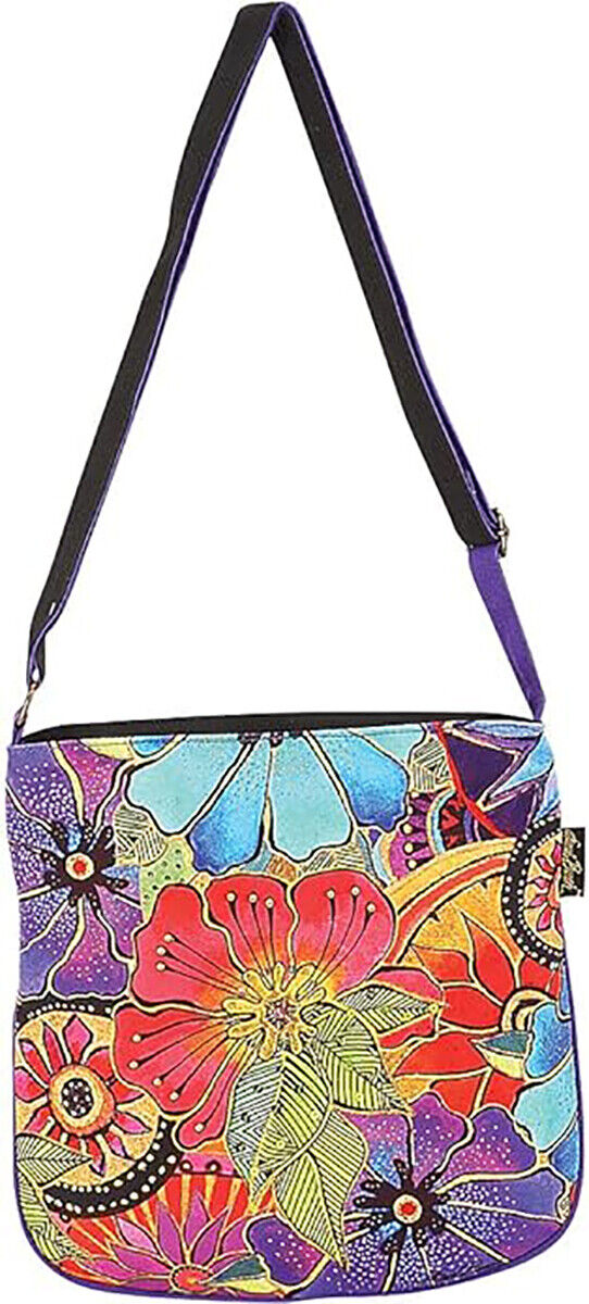 Laurel Burch Floral Crossbody Bag (Multi)