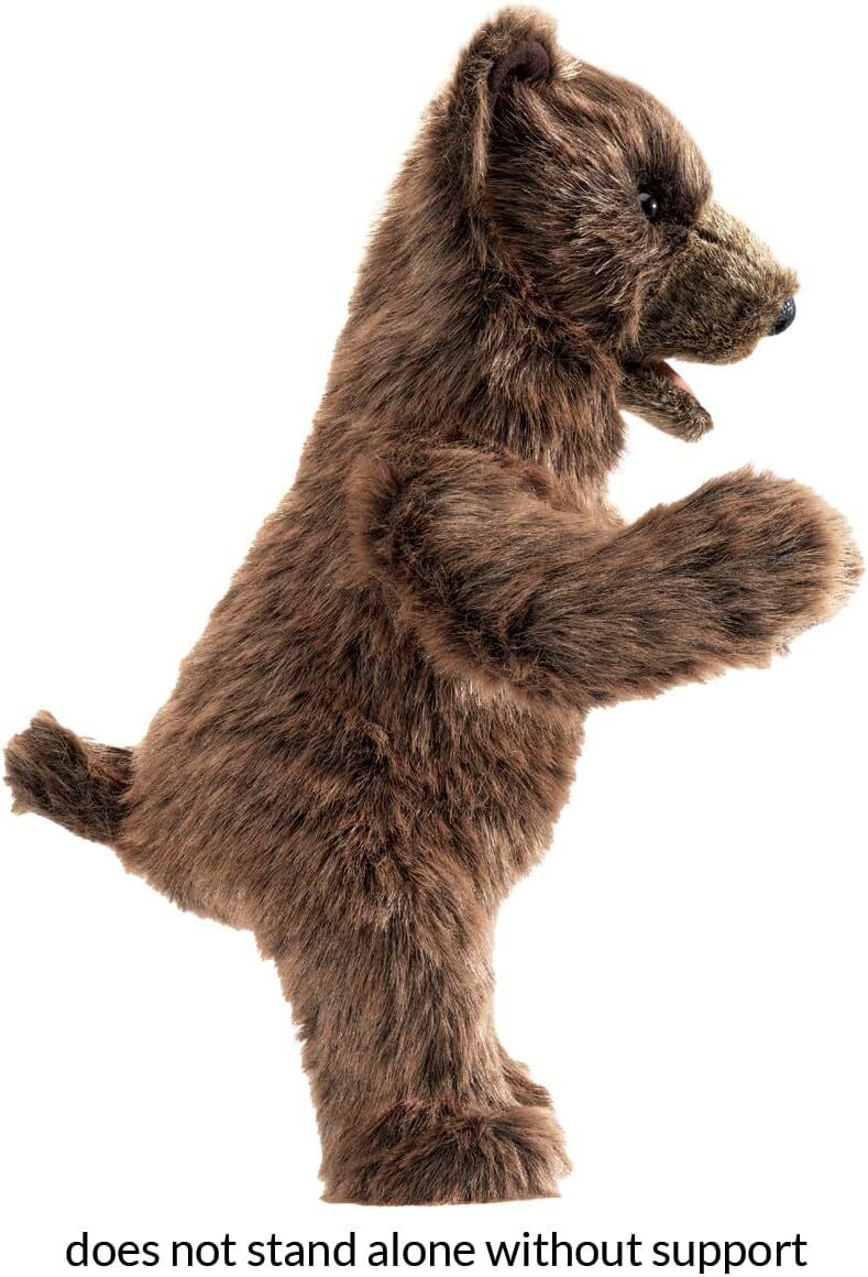 Folkmanis Bear Cub Hand Puppet, 11"