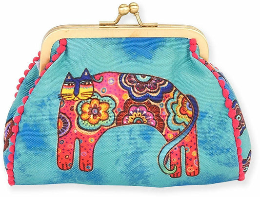 Laurel Burch Bohemian Whiskers Coin Purse