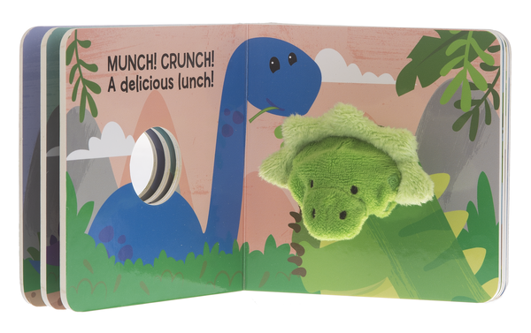 Baby Ganz Did You Hear a Dinosaur? Finger Puppet Board Book, Ages 0+