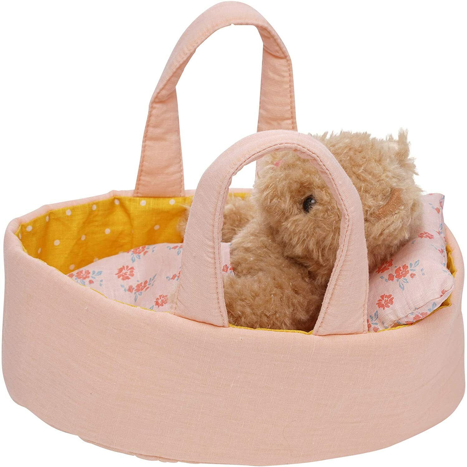 Manhattan Toy Moppettes Bea Bear Stuffed Animal Nurturing Playset