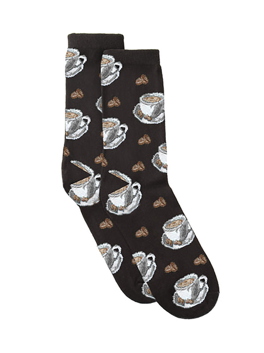 Ganz Doing Stupid Things Faster with Coffee - Women's Socks